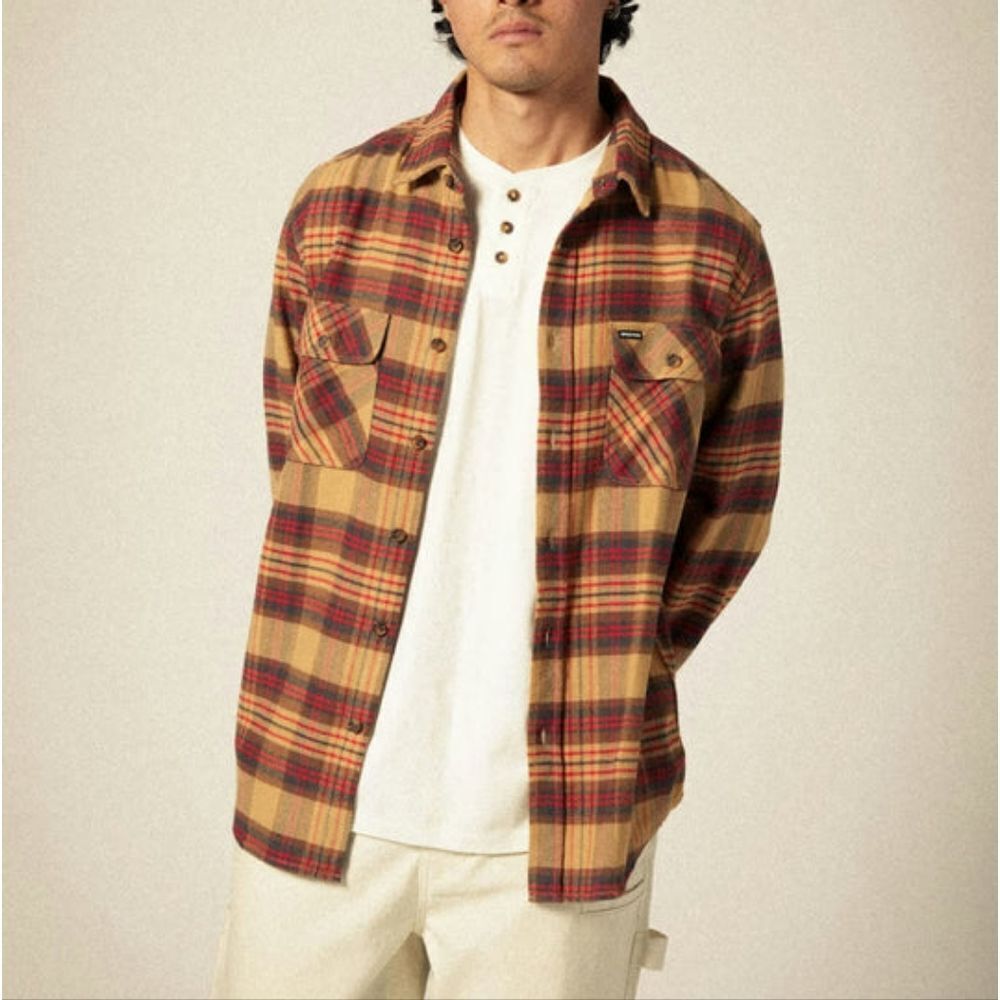 Brixton Bowery Flannel - Picture 2 of 6